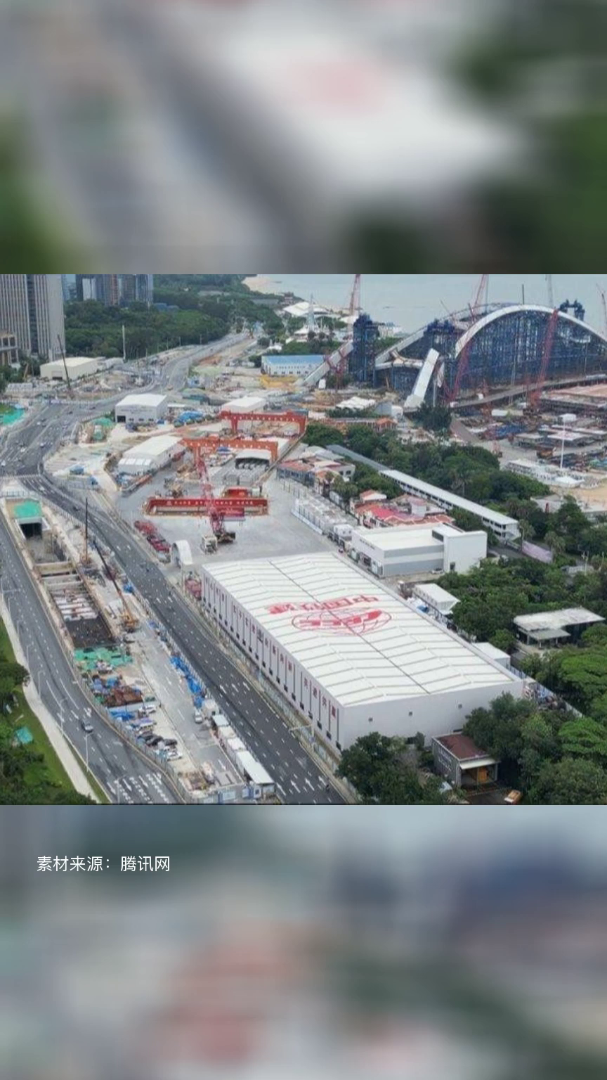 The left line shield tunneling machine of the Xiamen section of the Xiajin Bridge tunnel has started
